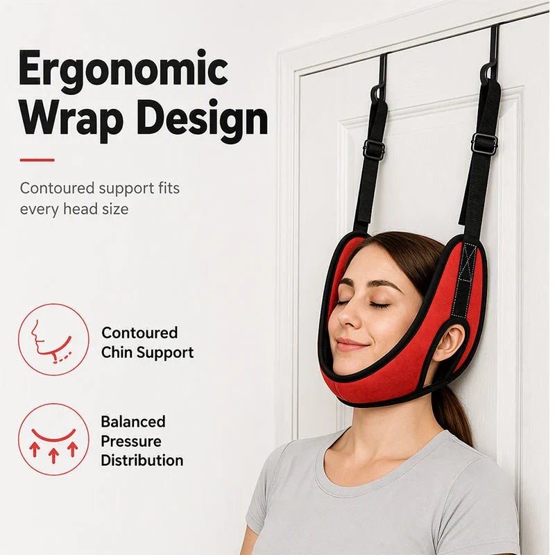 Nexa Neck Traction Sling | Adjustable Polyester for Cervical Spine Support - Hartwella