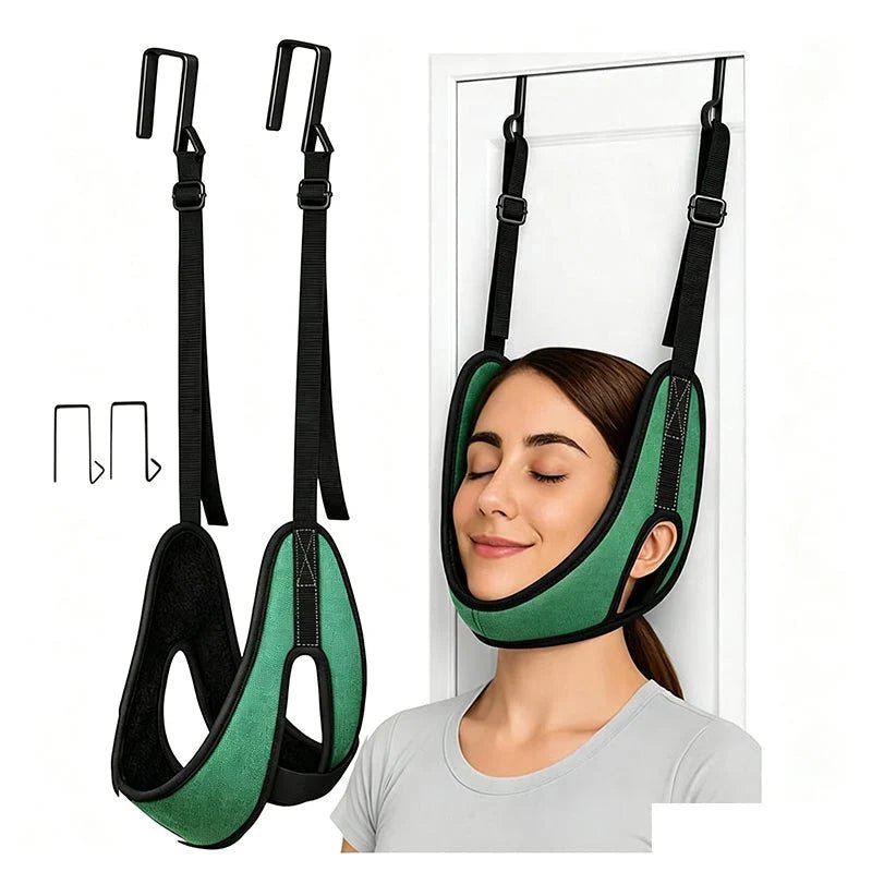 Nexa Neck Traction Sling | Adjustable Polyester for Cervical Spine Support - Hartwella