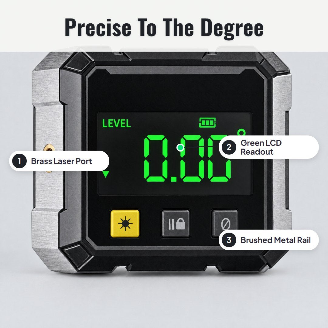 Nivelo™ Digital Inclinometer & Level - Hartwella