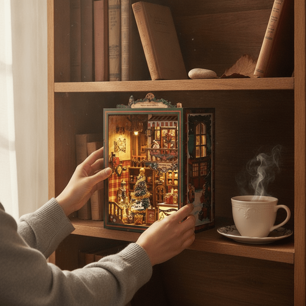 Noelio™ DIY Christmas Book Nook Kit - Hartwella