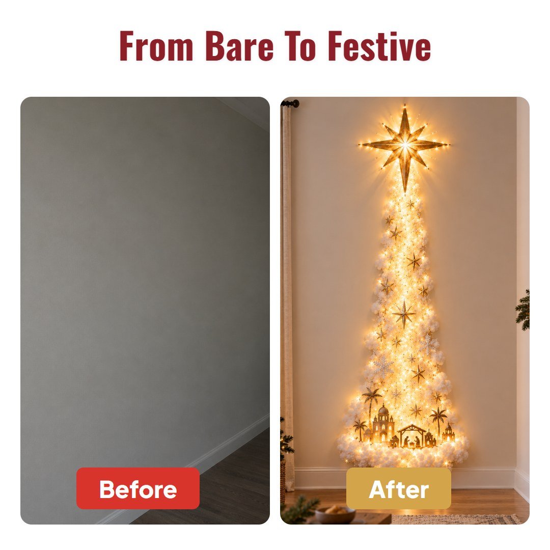 Noella™ Christmas Wall Light - Hartwella