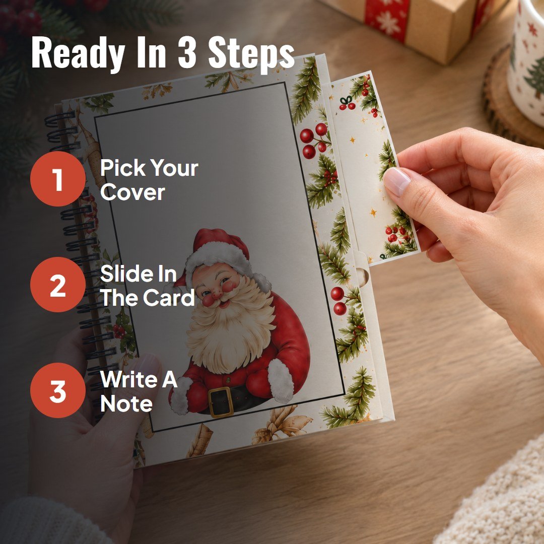 Noelo™ Christmas Gift Card Book - Hartwella