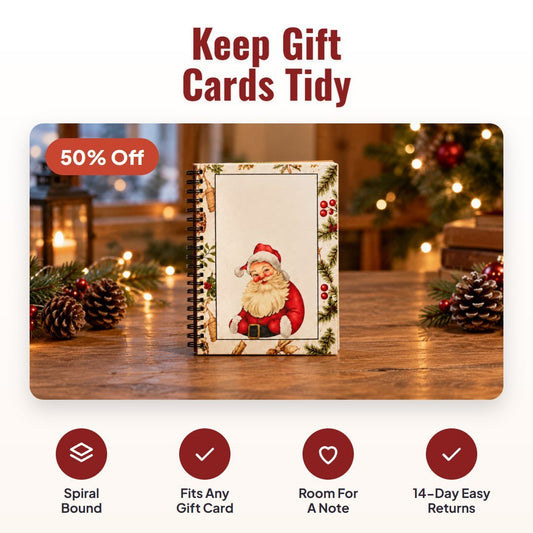 Noelo™ Christmas Gift Card Book - Hartwella
