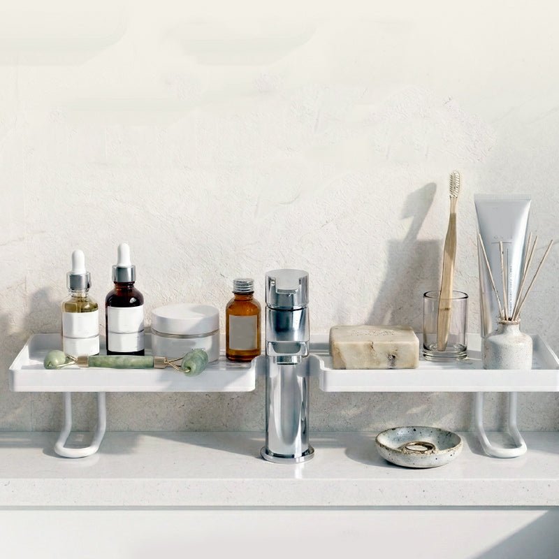 Nora Under Sink Organizer | No-Drill, Rapid-Drainage Design, Durable Plastic - Hartwella