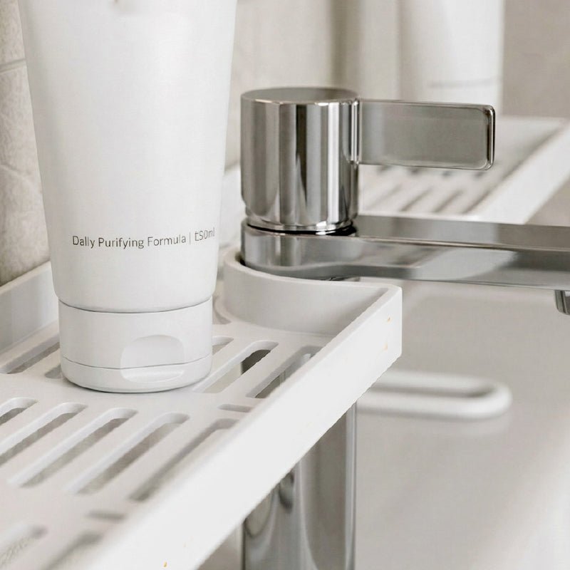Nora Under Sink Organizer | No-Drill, Rapid-Drainage Design, Durable Plastic - Hartwella