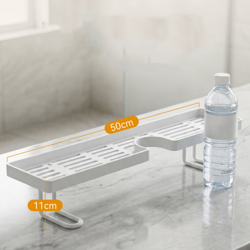 Nora Under Sink Organizer | No-Drill, Rapid-Drainage Design, Durable Plastic - Hartwella