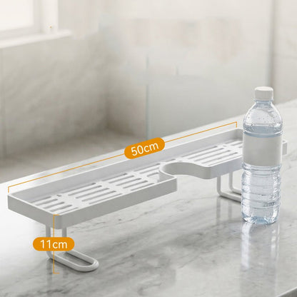 Nora Under Sink Organizer | No-Drill, Rapid-Drainage Design, Durable Plastic - Hartwella