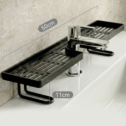 Nora Under Sink Organizer | No-Drill, Rapid-Drainage Design, Durable Plastic - Hartwella