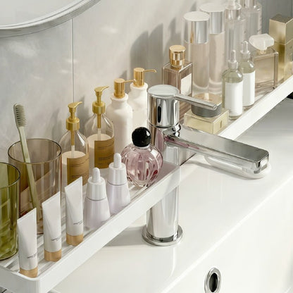 Nora Under Sink Organizer | No-Drill, Rapid-Drainage Design, Durable Plastic - Hartwella