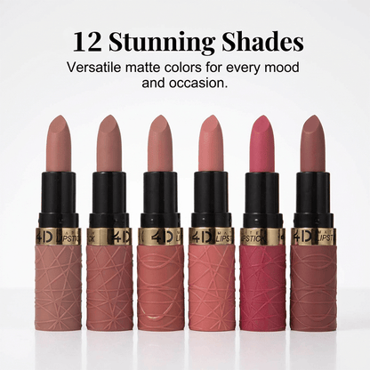 Nori Matte Lipstick | Waterproof, 12 Stunning Shades - Hartwella