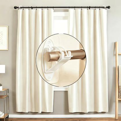 Nova Rod Brackets | Self-Adhesive, No Drill Required - Hartwella