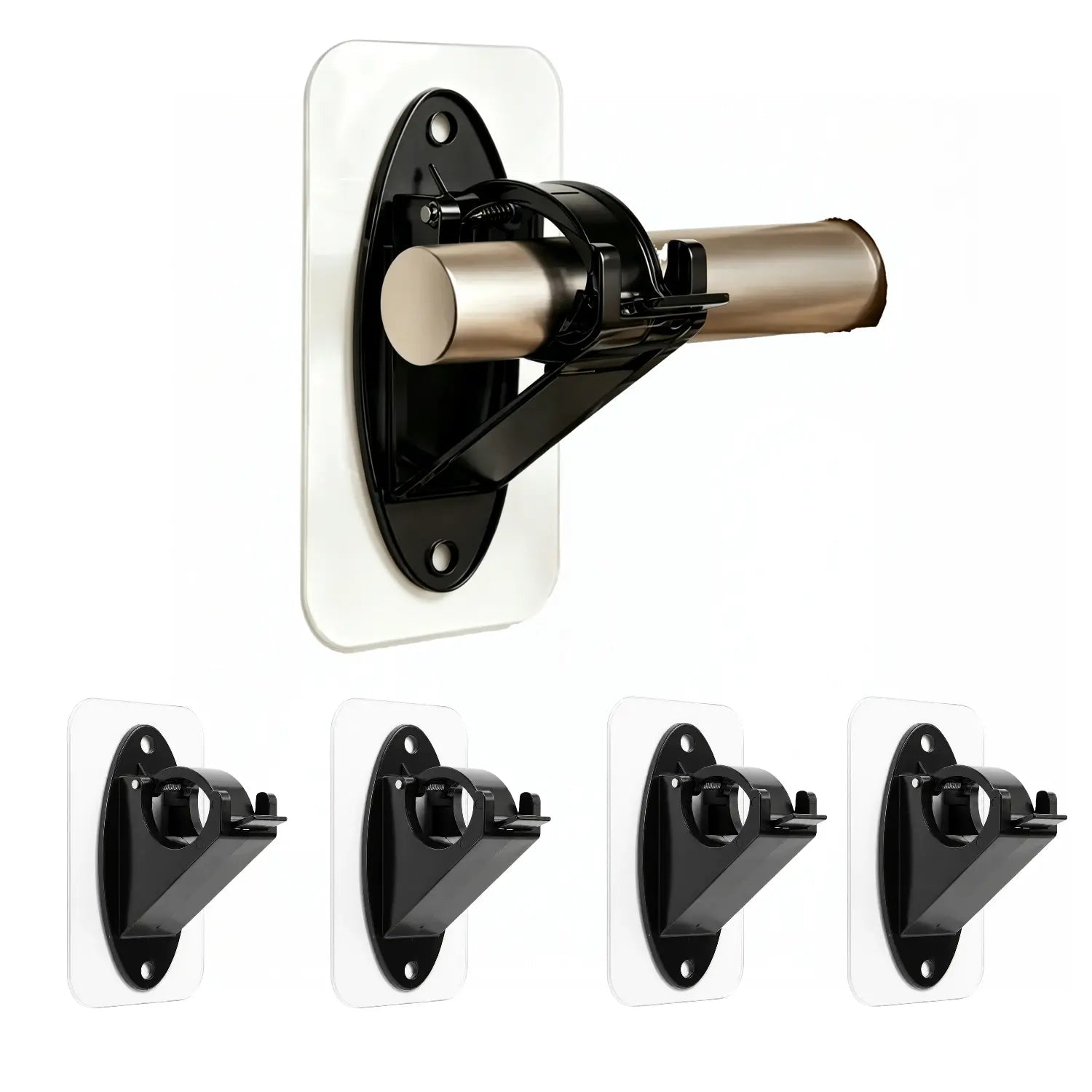 Nova Rod Brackets | Self-Adhesive, No Drill Required - Hartwella
