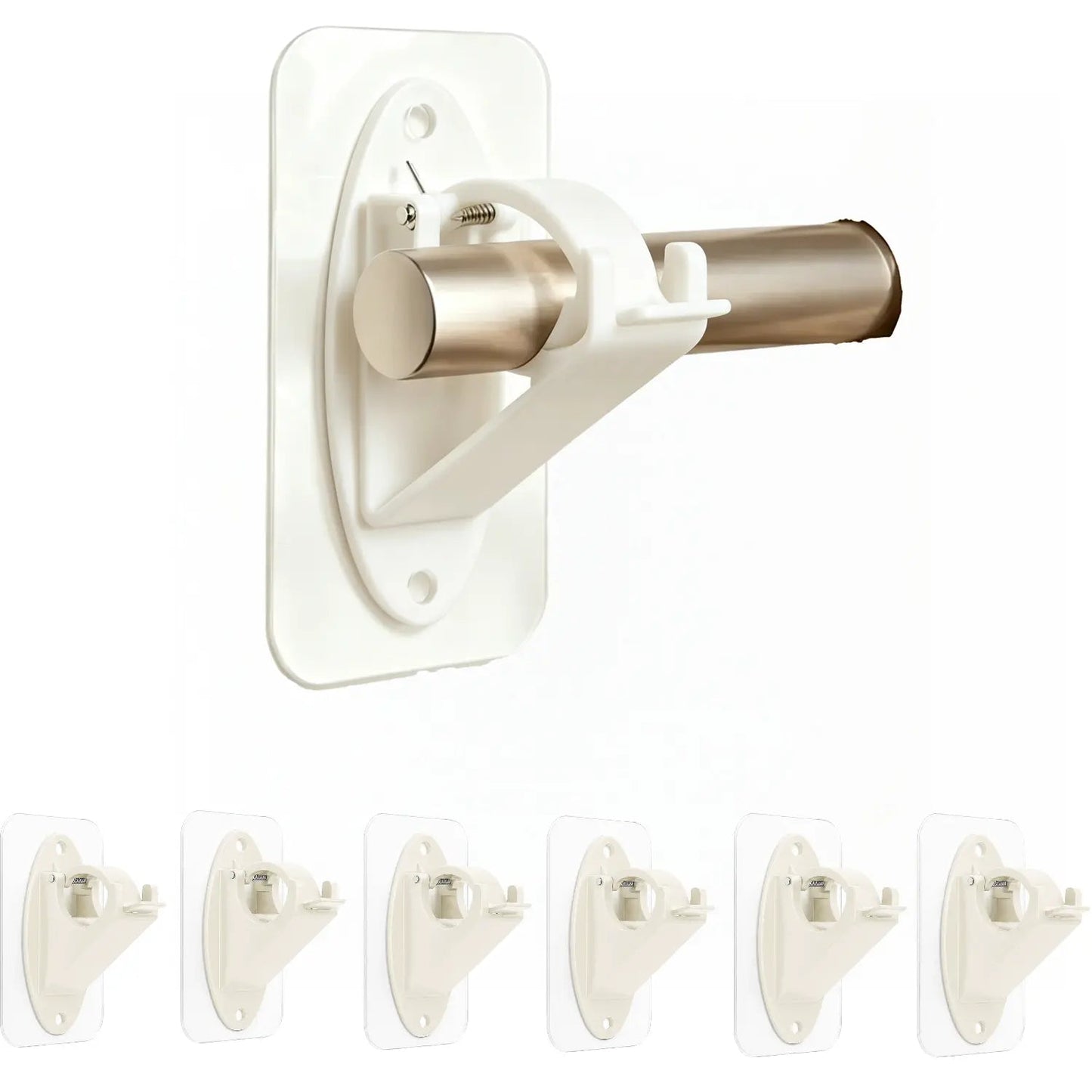 Nova Rod Brackets | Self-Adhesive, No Drill Required - Hartwella