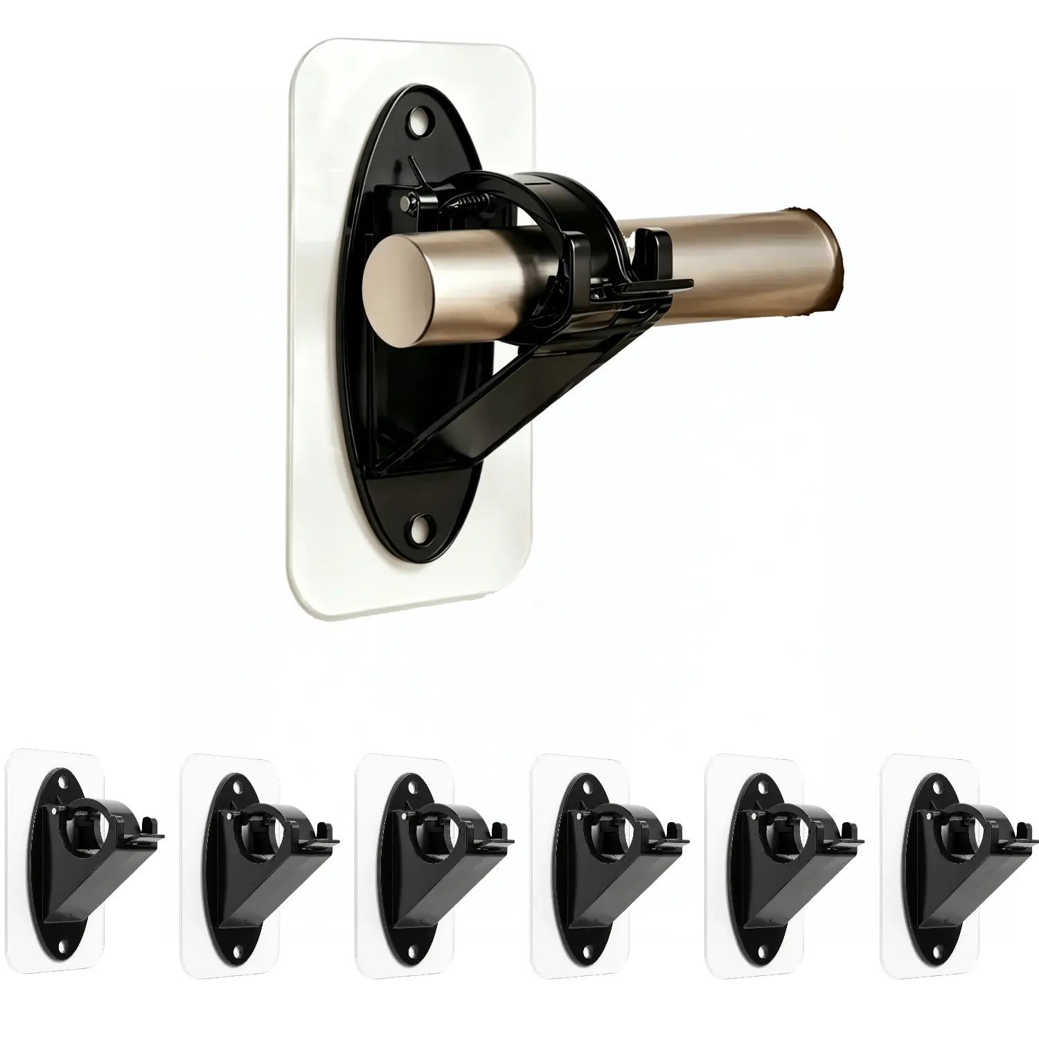 Nova Rod Brackets | Self-Adhesive, No Drill Required - Hartwella