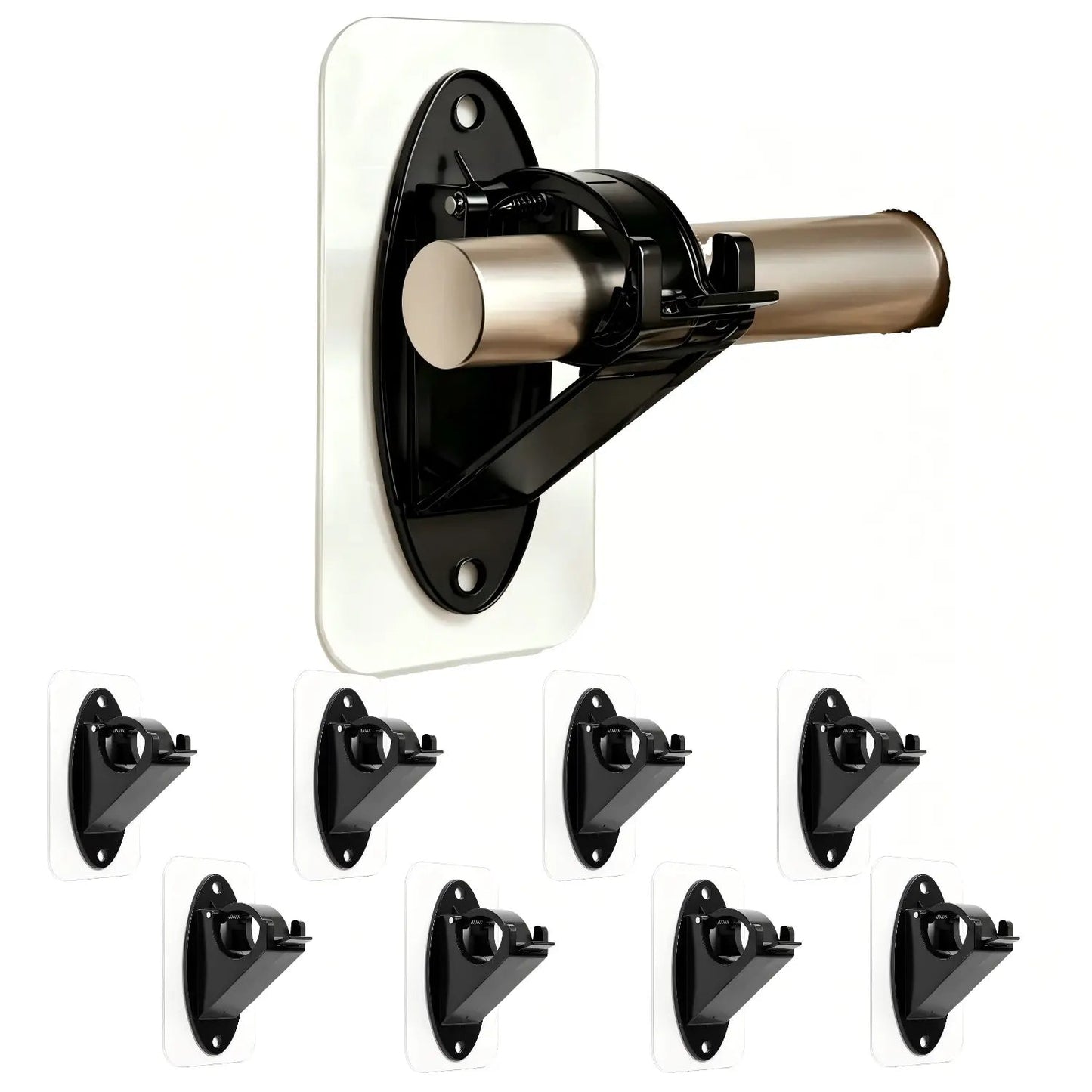 Nova Rod Brackets | Self-Adhesive, No Drill Required - Hartwella