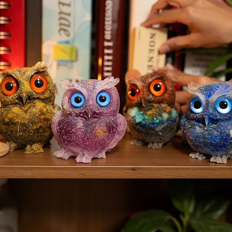 Ollie Owl Figurine | Charming Decorative Accent - Hartwella