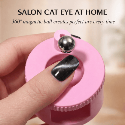 Opelle Cat Eye Nail Tool | 360° Rotating N40 Magnet, Portable Design - Hartwella