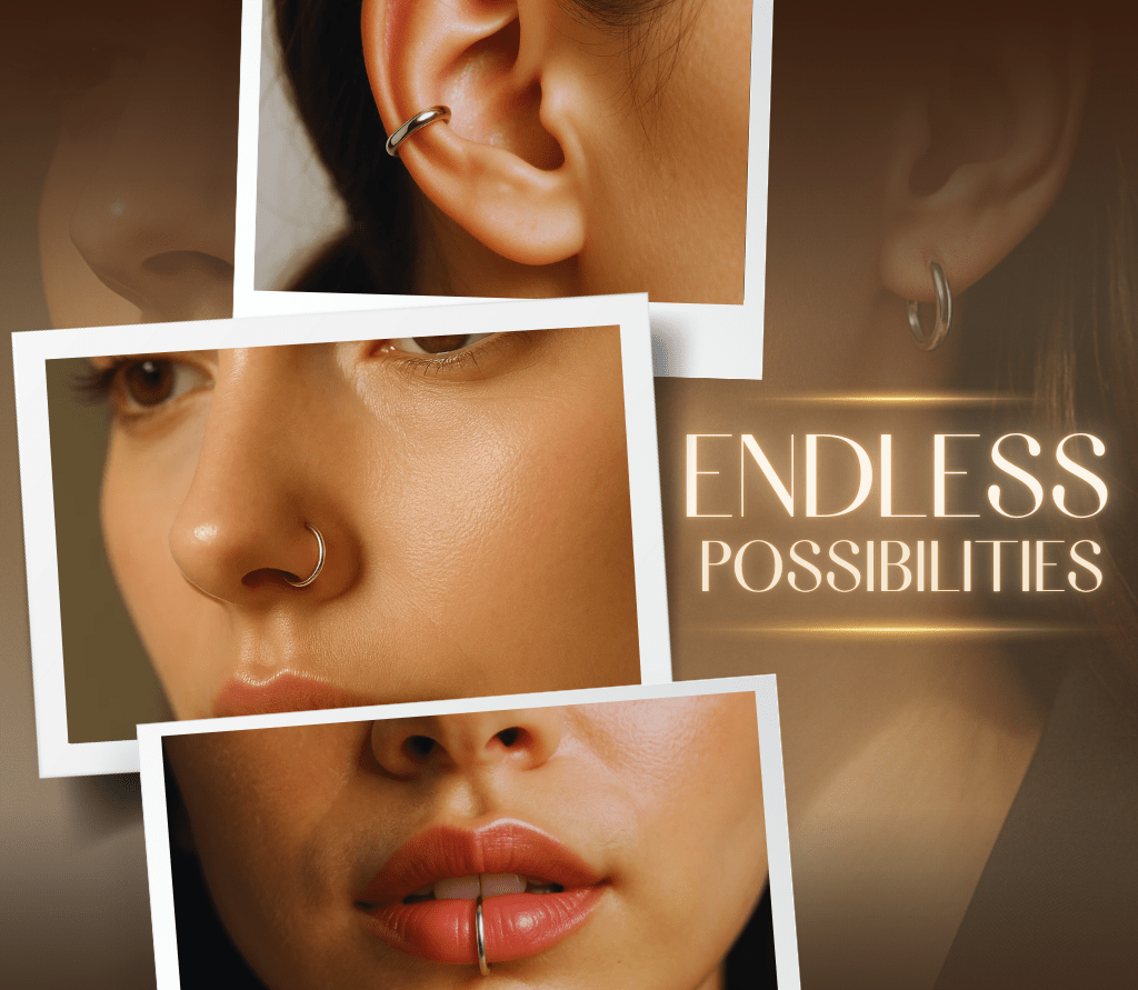 Orlina Comfort Earrings | Retractable, Hypoallergenic - Hartwella