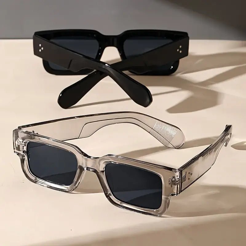 Parker Rectangular Sunglasses | Durable Acetate Frame - Hartwella