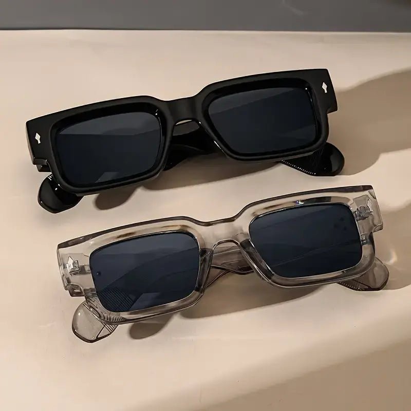 Parker Rectangular Sunglasses | Durable Acetate Frame - Hartwella