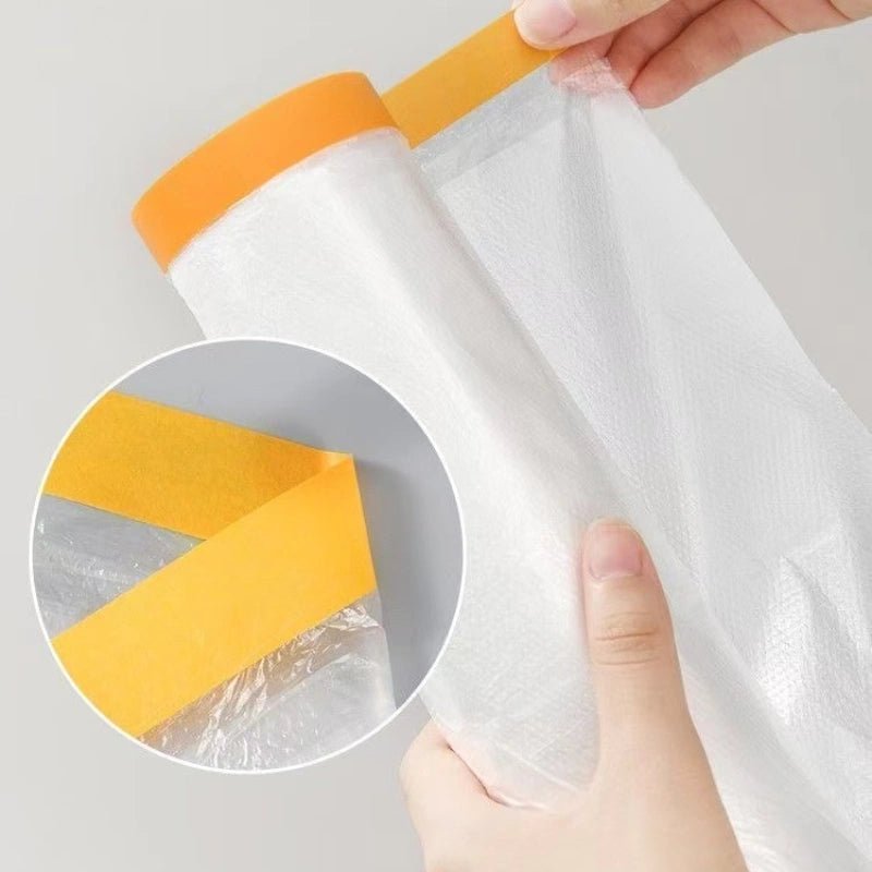 Pavo Barrier Film | Pre-Taped, Dust Protection, 10m x 1m - Hartwella