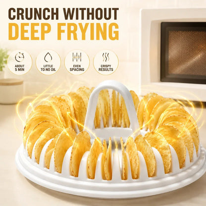 Pavo Chip Maker | Oil-Free, Includes Slicer Bowl Set - Hartwella