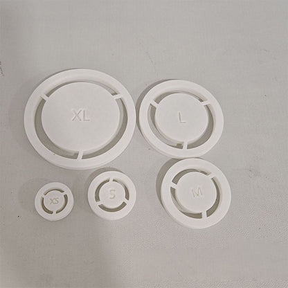Pavo Pottery Tool | Multi-Size Clay Foot Ring Template for Trimming - Hartwella