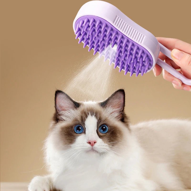 Pawfect Grooming Brush | 3 - in - 1 Steam Pet Tool - Hartwella