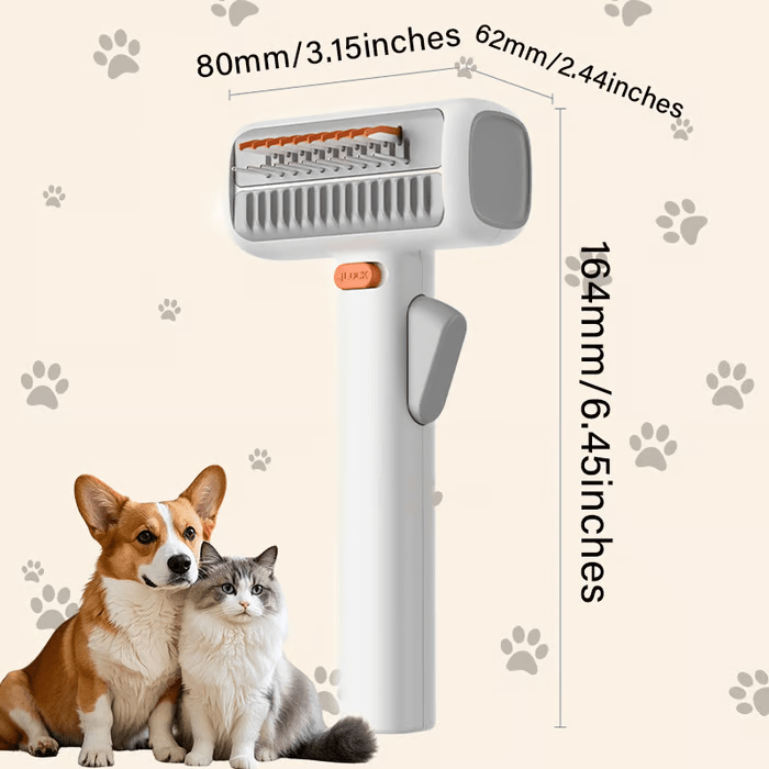 Pawfect Grooming Comb | 2 - in - 1 Dematting Tool for Dogs and Cats - Hartwella