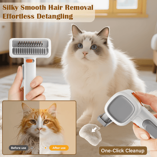Pawfect Grooming Comb | 2 - in - 1 Dematting Tool for Dogs and Cats - Hartwella
