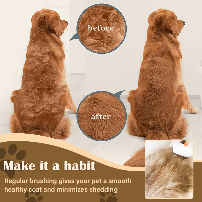 Pawfect Grooming Comb | 2 - in - 1 Dematting Tool for Dogs and Cats - Hartwella