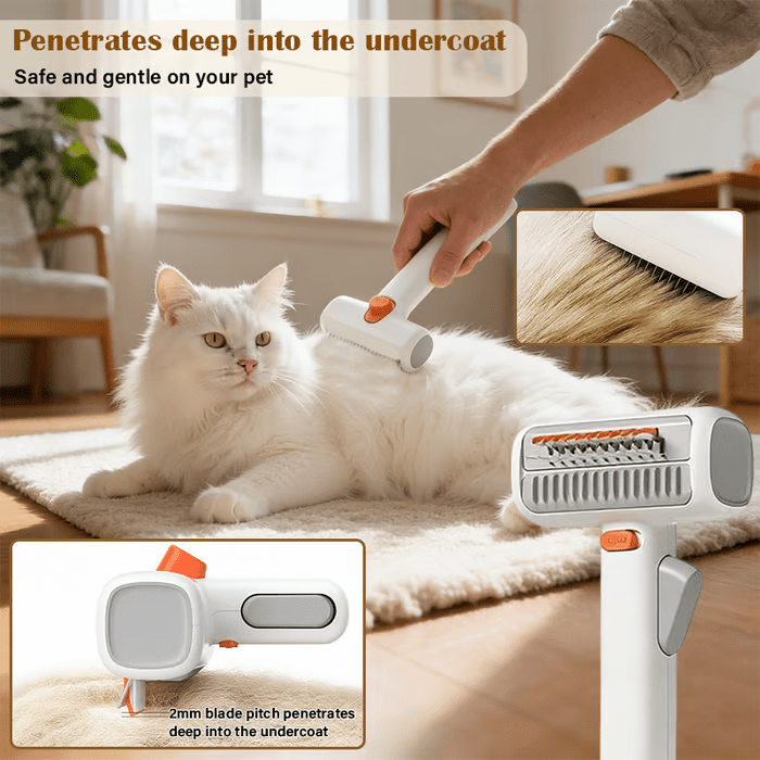 Pawfect Grooming Comb | 2 - in - 1 Dematting Tool for Dogs and Cats - Hartwella