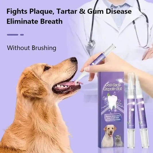 Pawfect Oral Repair Gel | Herbal Formula for Dog Dental Cleaning - Hartwella