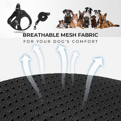 Pawfect Vest Leash | Lightweight, Breathable Design - Hartwella