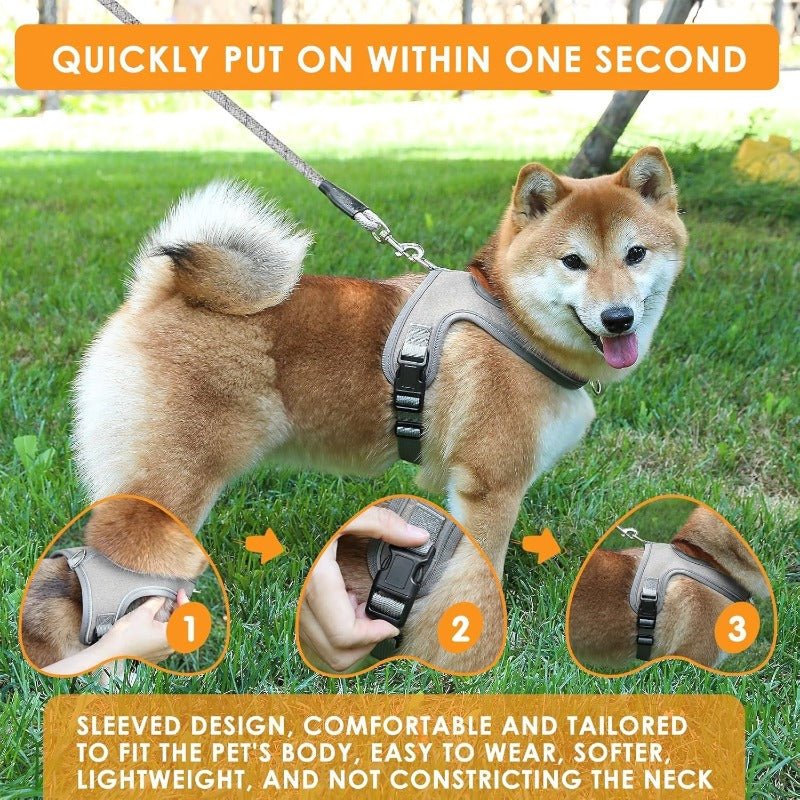 PawFlex Dog Harness | No Pull, Breathable, Adjustable for Comfort - Hartwella