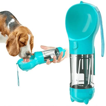 Pawlo Portable Dog Water Bottle | 3-in-1 Leakproof Dispenser for Travel & Hydration - Hartwella