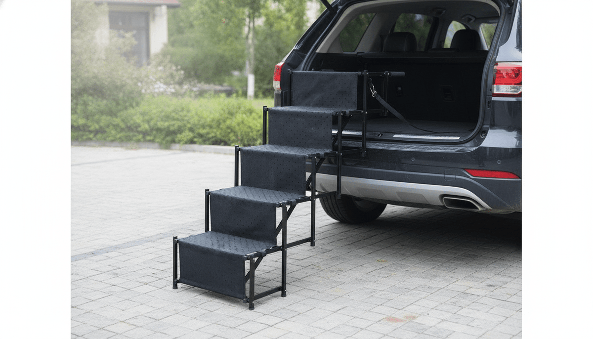 Pawstep™ Foldable Non-Slip Dog Car Stairs - Hartwella