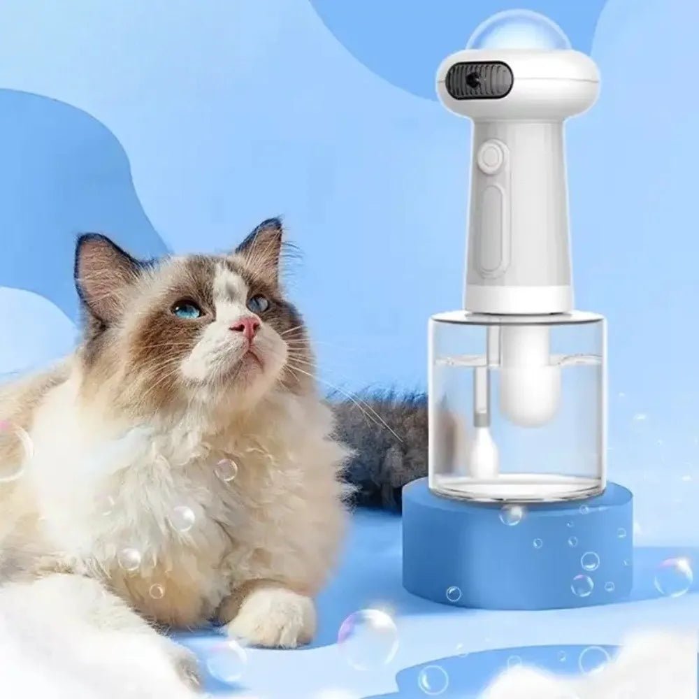 Pawz Automatic Pet Bathing Machine | Portable Foam Dispenser, Compact Design - Hartwella