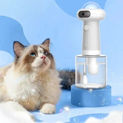 Pawz Automatic Pet Bathing Machine | Portable Foam Dispenser, Compact Design - Hartwella