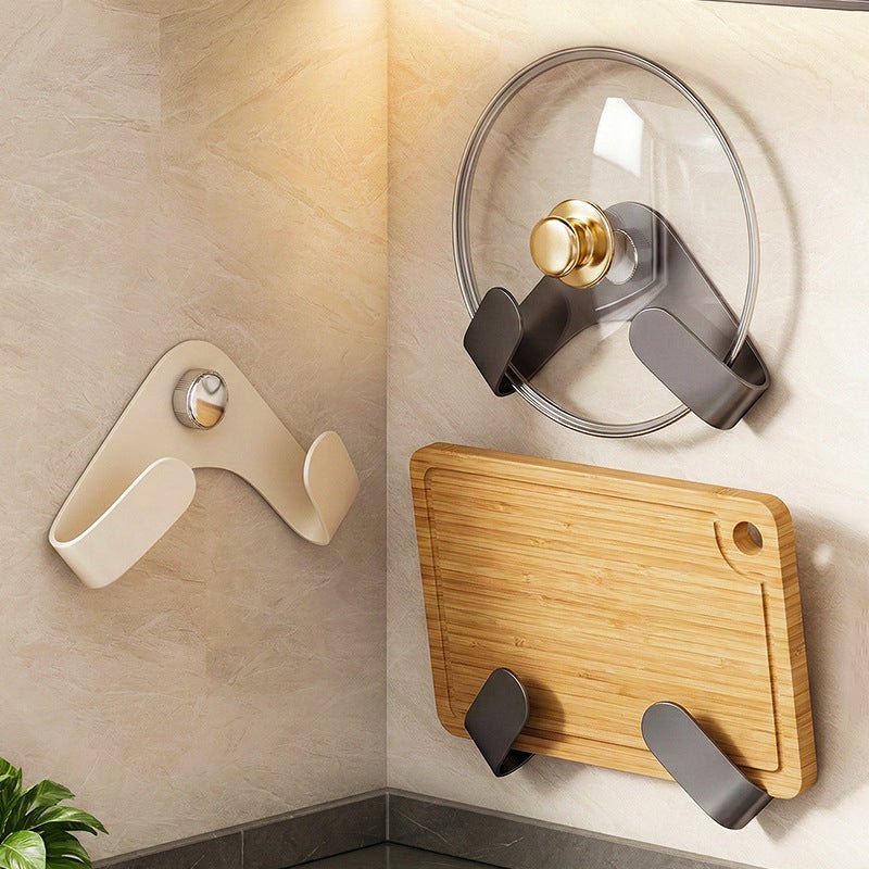 Paxis Pot Lid Organizer | No-Drill Suction Cup, Space-Saving Design - Hartwella