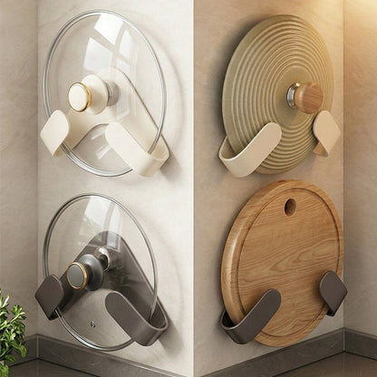 Paxis Pot Lid Organizer | No-Drill Suction Cup, Space-Saving Design - Hartwella