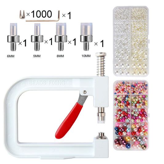 PearlCraft DIY Machine | Manual Lever-Press for Easy Pearl Setting - Hartwella
