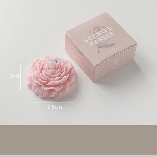 Pearly Peony Candle | Floral Scented Gift - Hartwella
