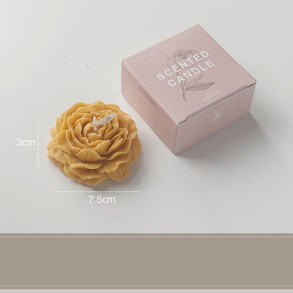 Pearly Peony Candle | Floral Scented Gift - Hartwella
