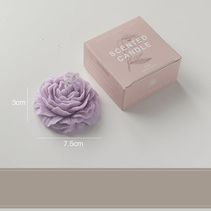 Pearly Peony Candle | Floral Scented Gift - Hartwella