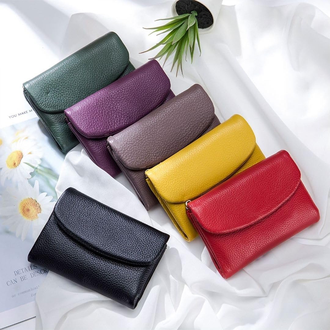 Pella Leather Wallet | Genuine Leather, Slim Design, Multi-Function - Hartwella
