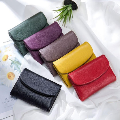 Pella Leather Wallet | Genuine Leather, Slim Design, Multi-Function - Hartwella