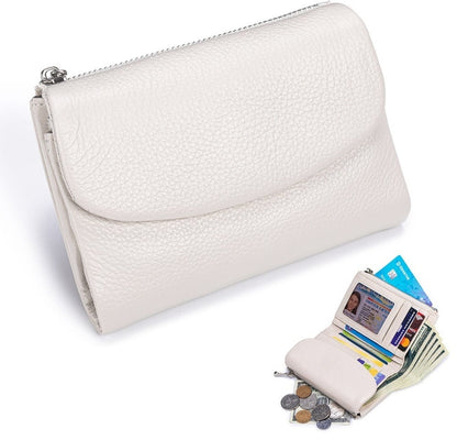 Pella Leather Wallet | Genuine Leather, Slim Design, Multi-Function - Hartwella