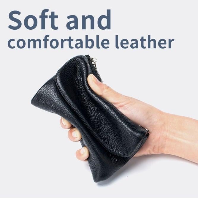 Pella Leather Wallet | Genuine Leather, Slim Design, Multi-Function - Hartwella