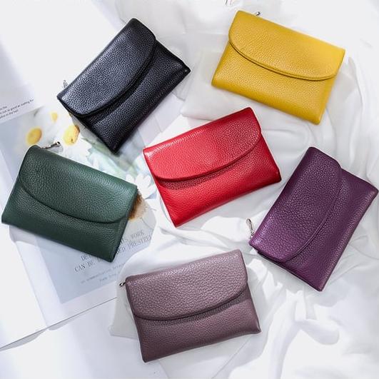 Pella Leather Wallet | Genuine Leather, Slim Design, Multi-Function - Hartwella